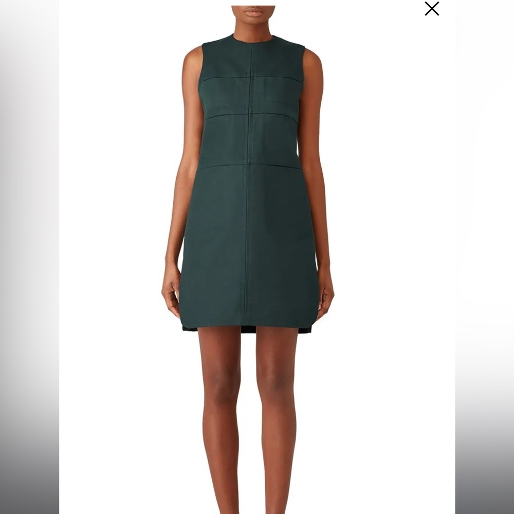 Carven Dexter Green Shift Dress